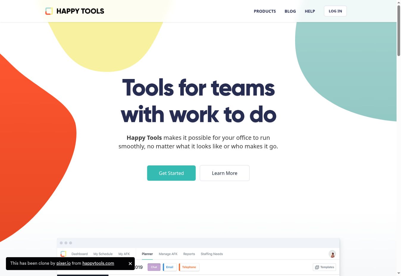 Captura de Happy Tools